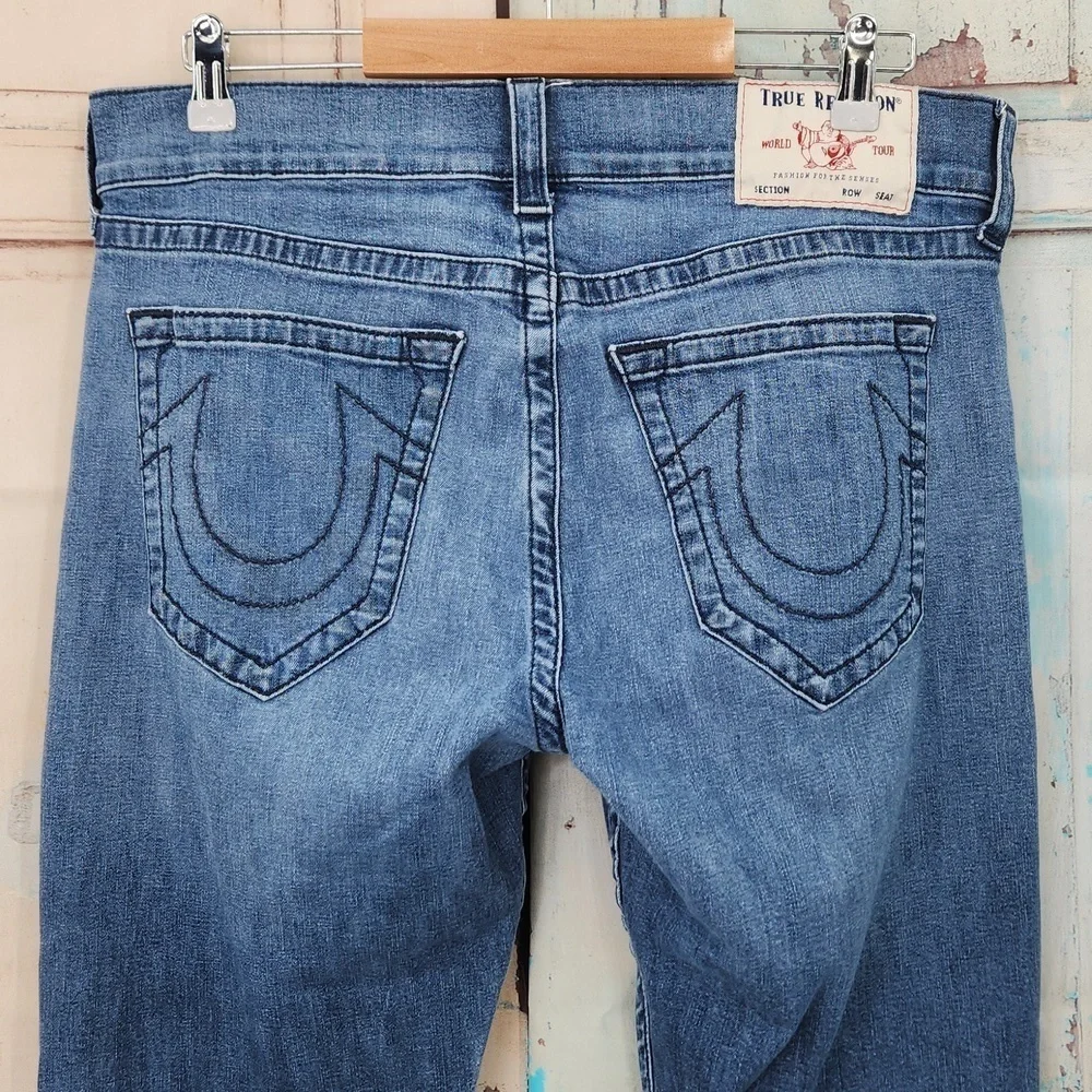 True Religion Ricky Relaxed Straight Jeans